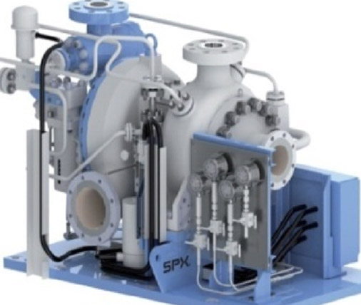 Heat dissipation system of large nuclear power plant